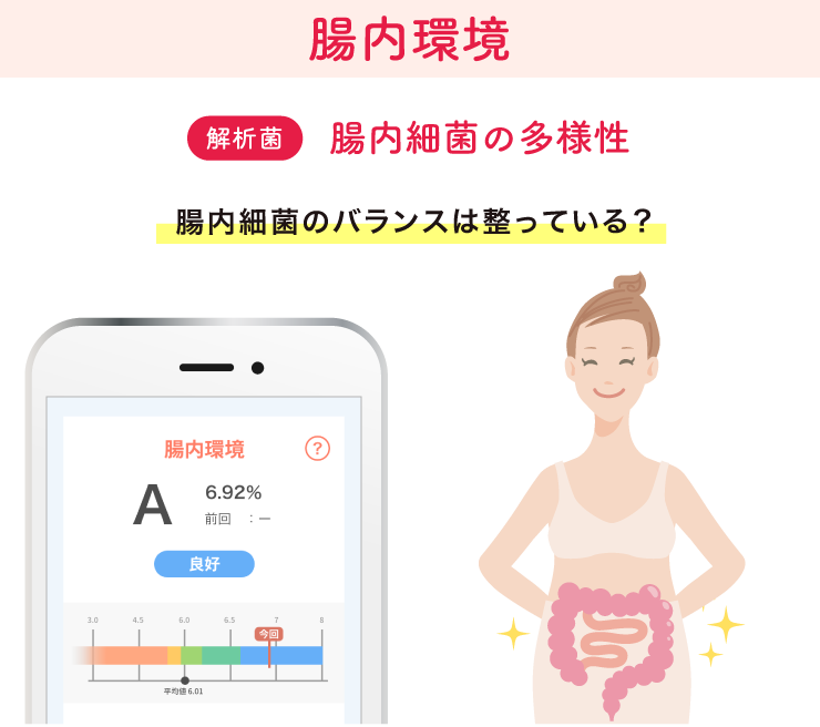 腸内環境 腸内細菌の多様性