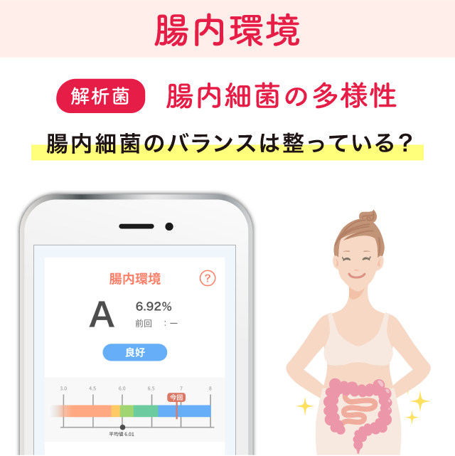 腸内環境 腸内細菌の多様性