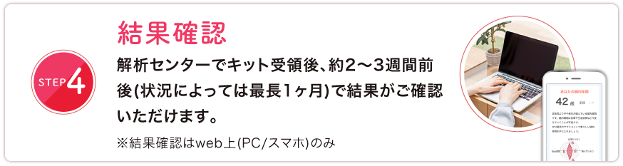 結果確認